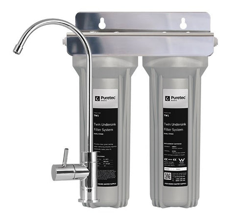 Twin Undersink System, complete inc OT250 faucet